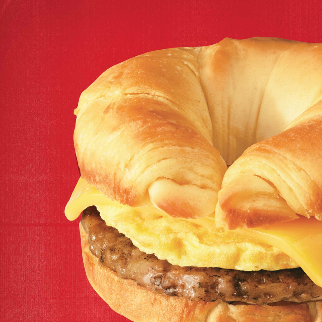 Jimmy Dean Sausage Egg & Cheese Croissant Frozen Breakfast Sandwiches 8 Count 36 Oz
