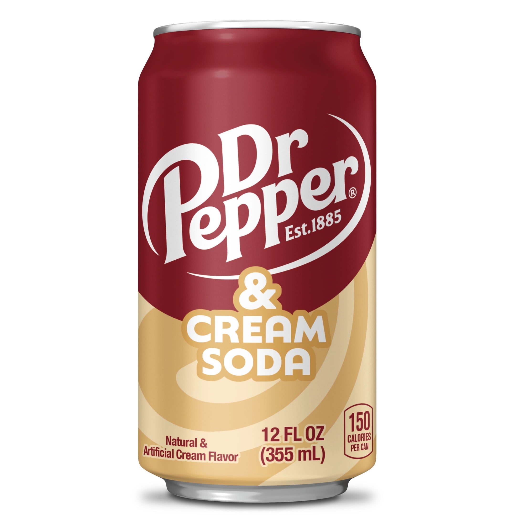 Dr Pepper & Cream Soda Pop Cans 12 Fl Oz 12 Pack