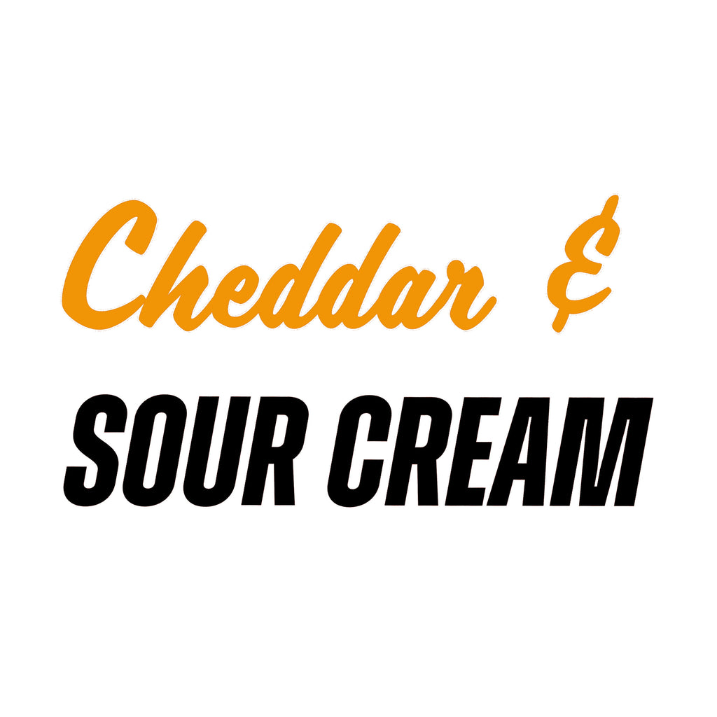 Cheddar & Sour Cream Flavored Potato Chips Party Size 13 Oz 1 Count Great Value