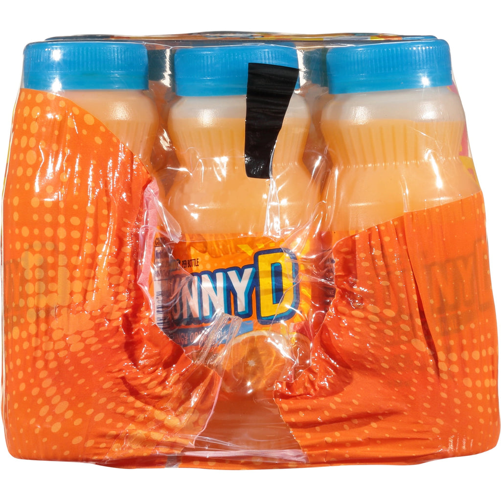 SunnyD Tangy Original Shelf Stable Orange Juice Drink 6.75 fl oz 18 Count 3 Pack