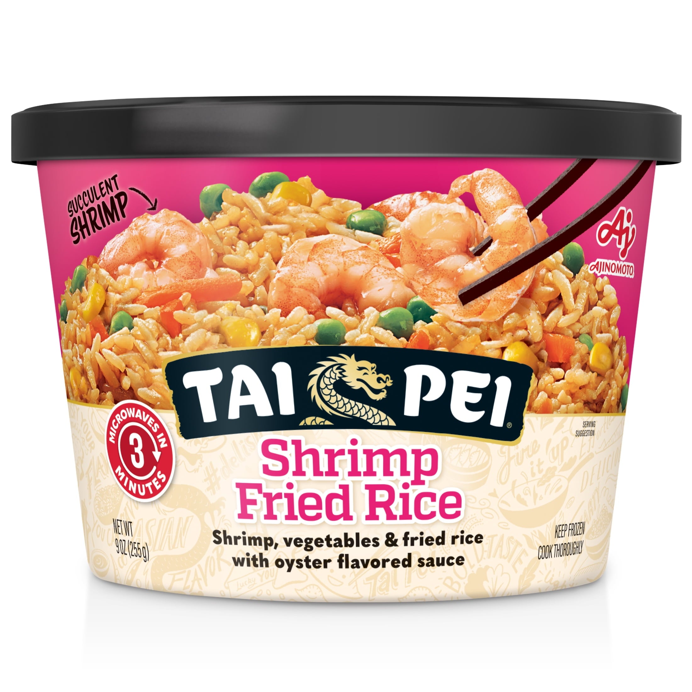 Tai Pei Shrimp Fried Rice Frozen Asian Entrée 9 Oz