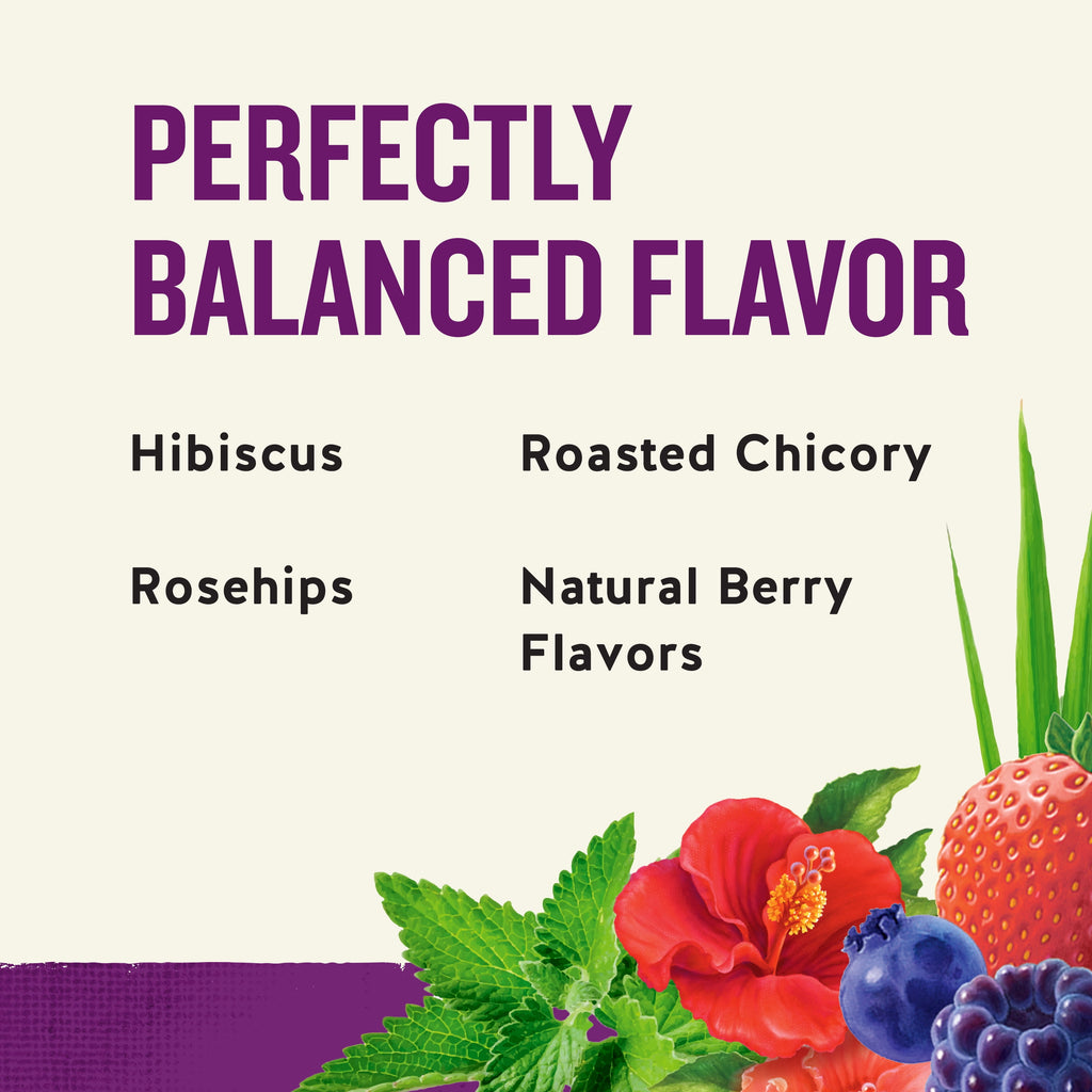 Celestial Seasonings Wild Berry Zinger Caffeine-Free Herbal Tea Bags 1.6 oz 20 Count