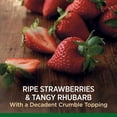 Strawberry Rhubarb Streusel Pie 33 Oz 1 Count Marie Callender's