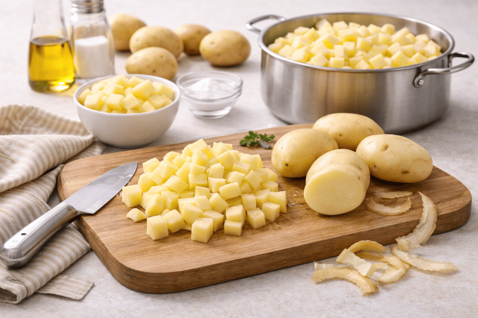 Fresh Whole Yellow Potatoes 5 Lb Bag