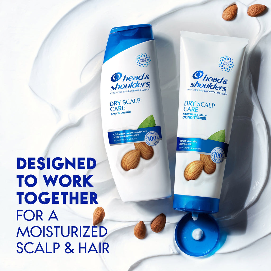 Head & Shoulders Dry Scalp Care Dandruff Shampoo Infused with Almond Oil 12.5 fl oz