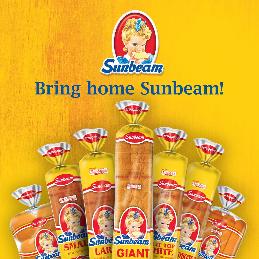 Sunbeam Giant White Bread 24 Oz 1 Count