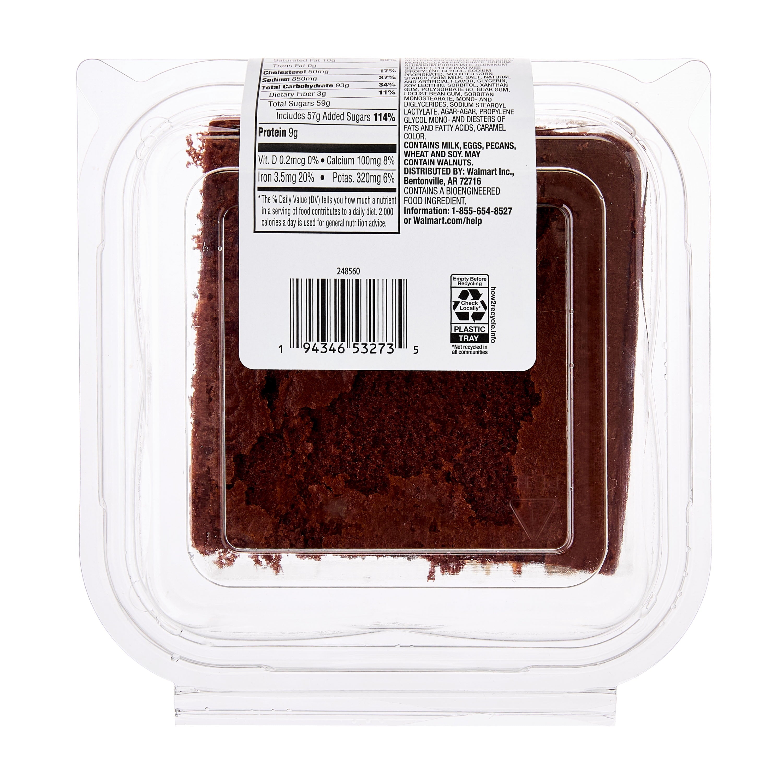 German Chocolate Cake Slice 5.6 Oz Freshness Guaranteed