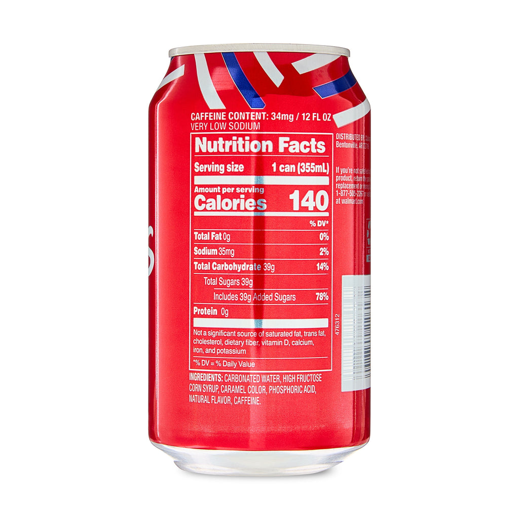 Sam's Choice Cola Soda Pop 12 fl oz 12 Pack Cans