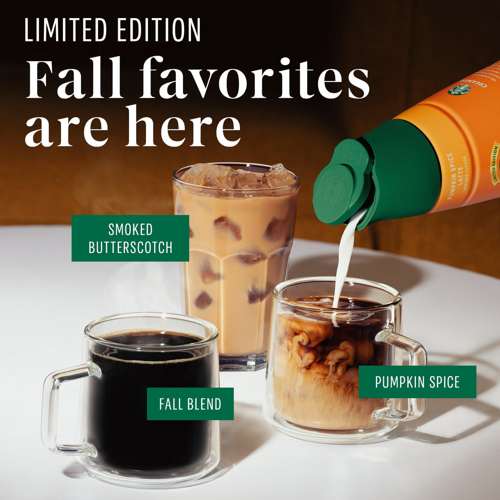 Starbucks Smoked Butterscotch Naturally Caffeinated Medium Roast Ground Coffee 17 oz Bag