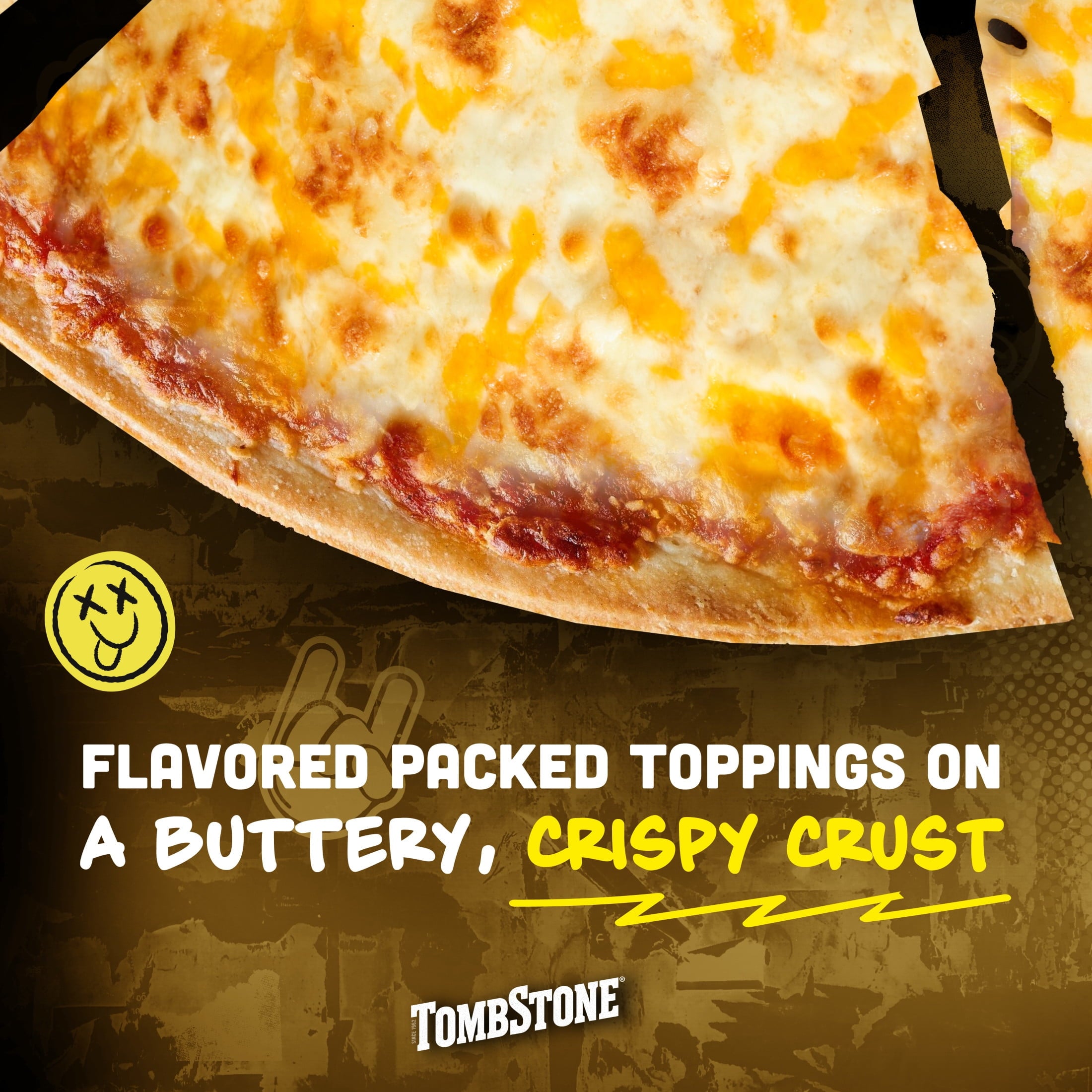 Tombstone Five Cheese Original Crust Frozen Pizza 19.3 Oz