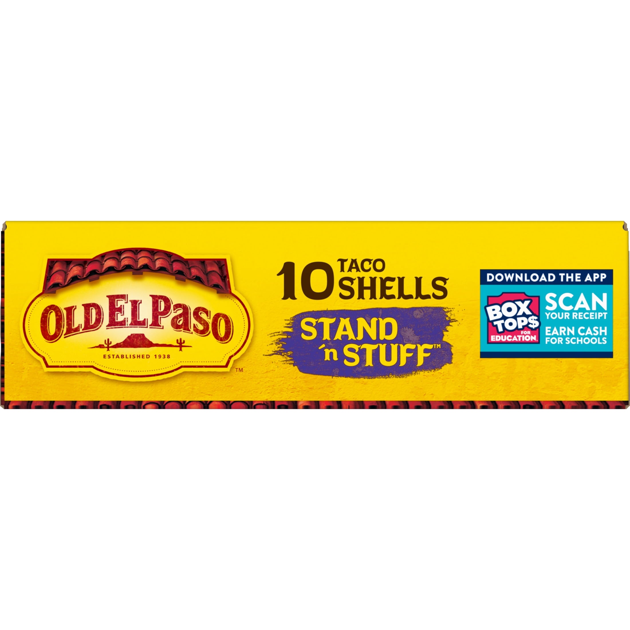 Stand 'N Stuff Crunchy Taco Shells Gluten Free 4.7 Oz 10 Count Old El Paso