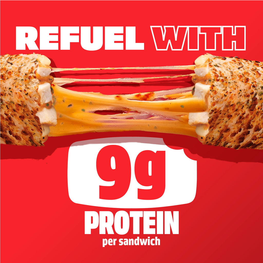 Hot Pockets Ranch Lovers Buffalo Style Chicken Hidden Valley Ranch Frozen Sandwich 4 Count 17 Oz