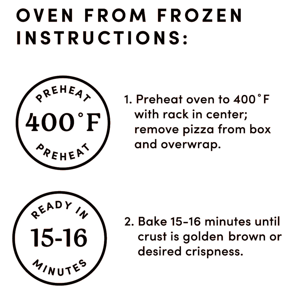 Bettergoods Italian Wood-Fired Five Cheese Pizza Frozen 15.6 Oz