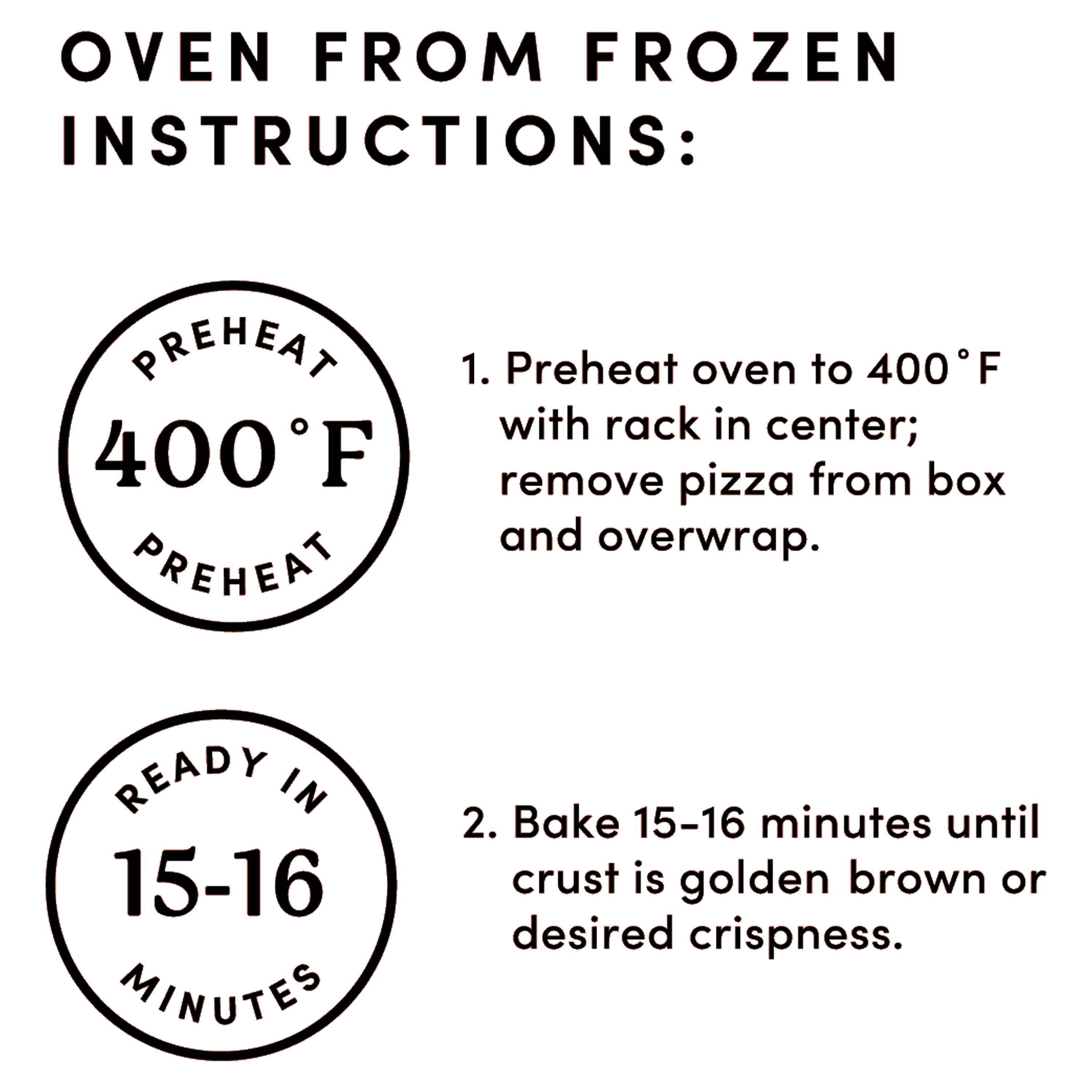 Bettergoods Italian Wood-Fired Five Cheese Pizza Frozen 15.6 Oz