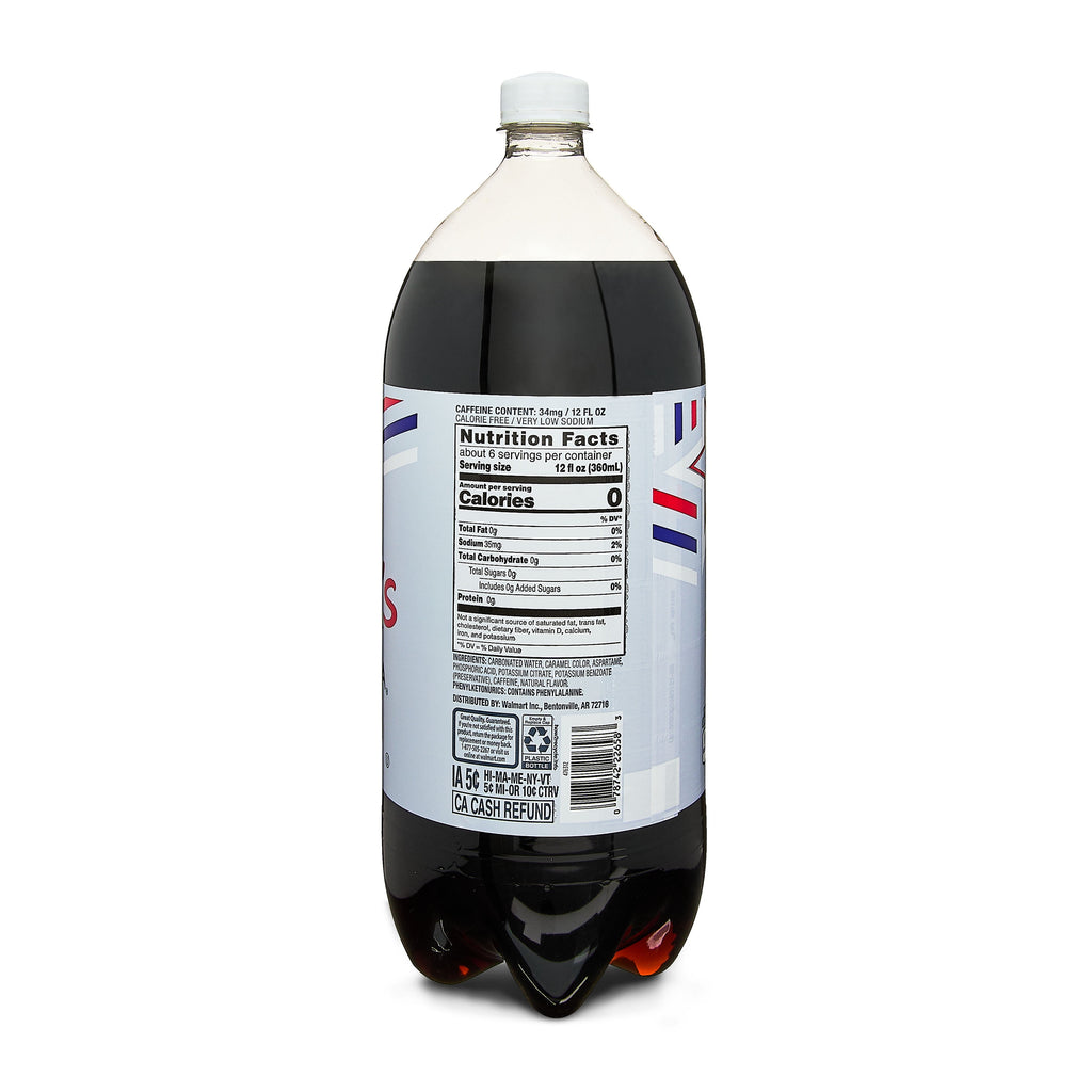 Sam's Choice Diet Cola Soda Pop Bottle 2 L