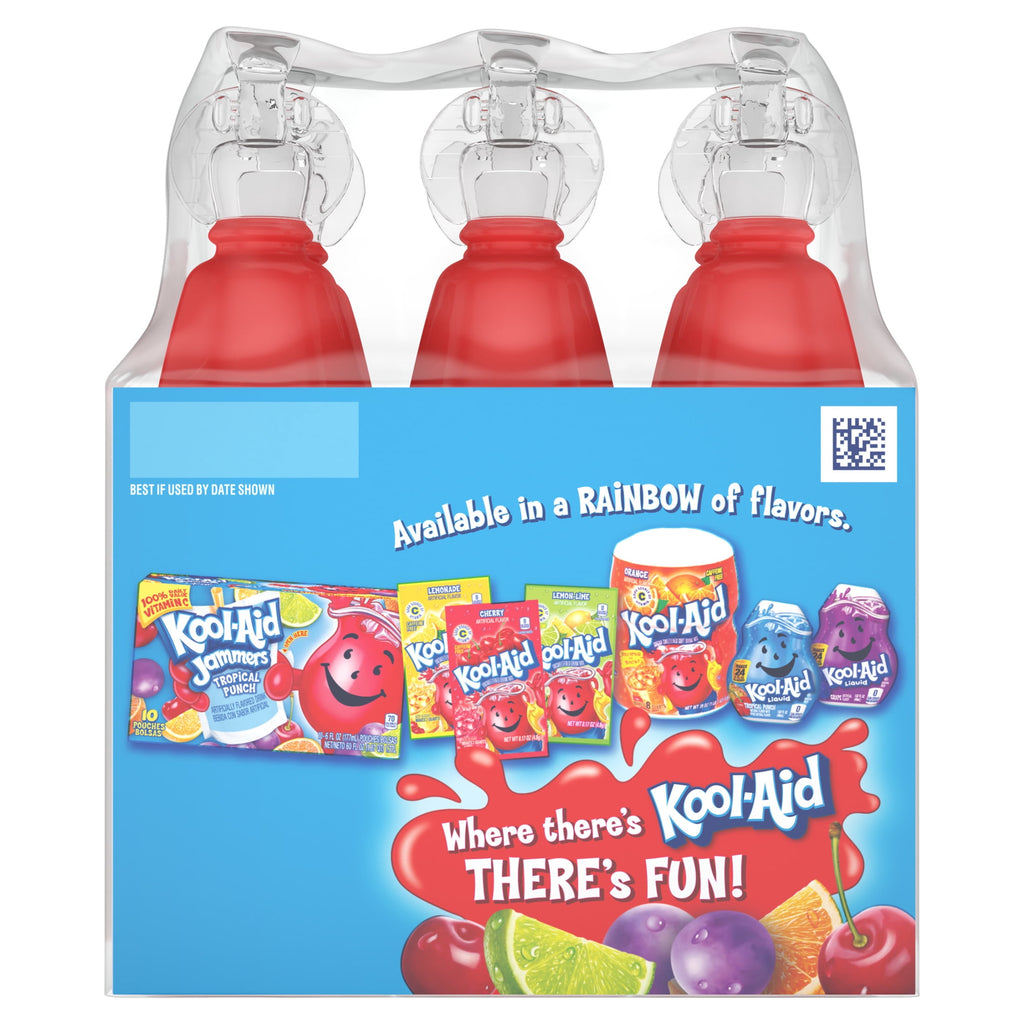 Kool-Aid Bursts Tropical Punch Soft Drink 6.75 fl oz 6 Pack