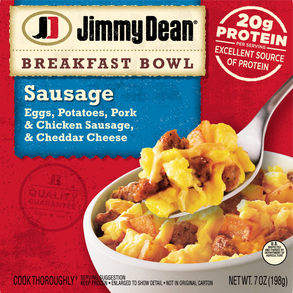 Jimmy Dean Sausage Breakfast Bowl Frozen 7 Oz