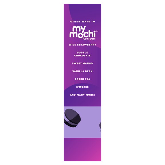 My/Mochi Ice Cream Cookies & Cream Frozen Mochi 6 Count 7.5 Oz