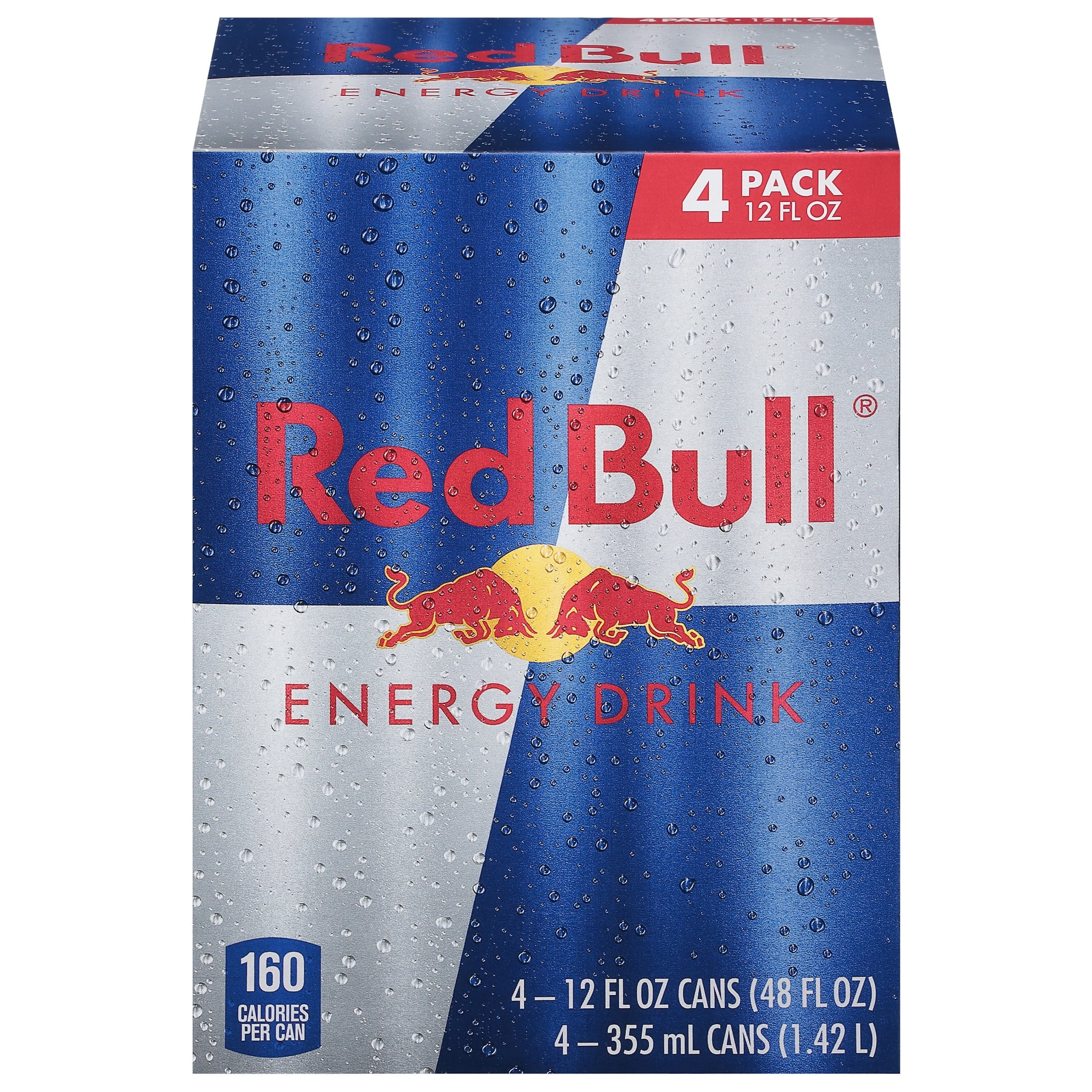 Red Bull Energy Drink Original 12 fl oz 4 Pack Cans