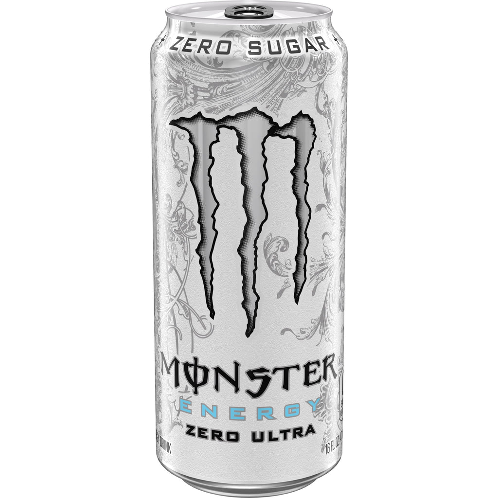 Monster Energy Zero Ultra Sugar Free Energy Drink 16 fl oz Single Can