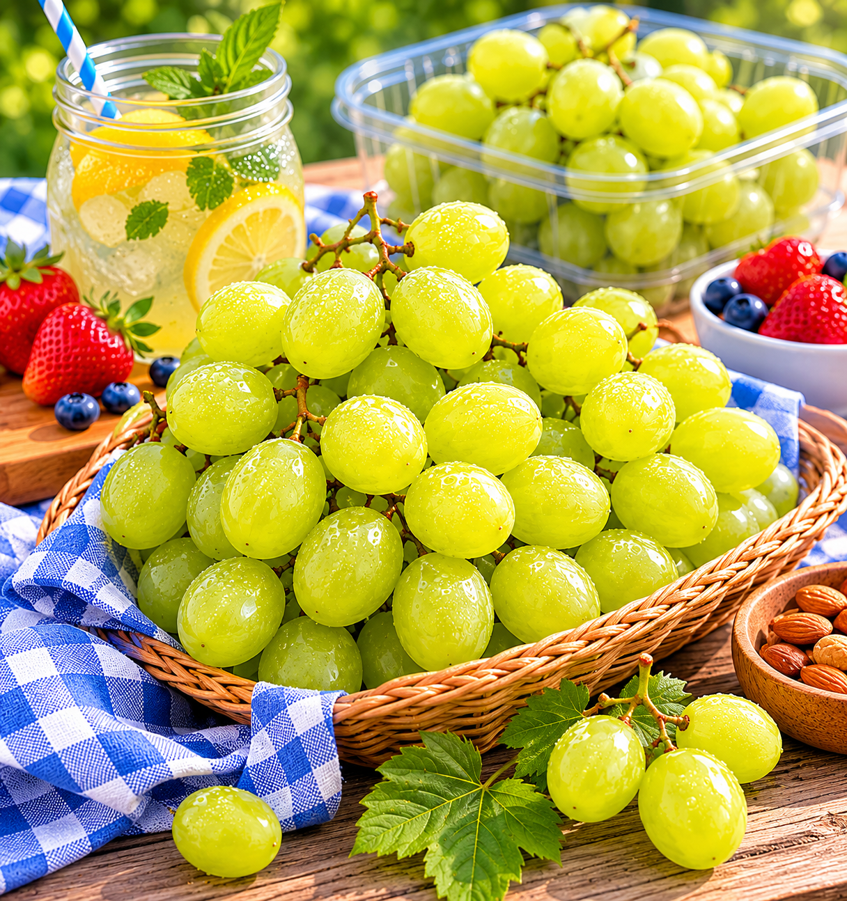 Fresh Cotton Candy Grapes 2 Lb