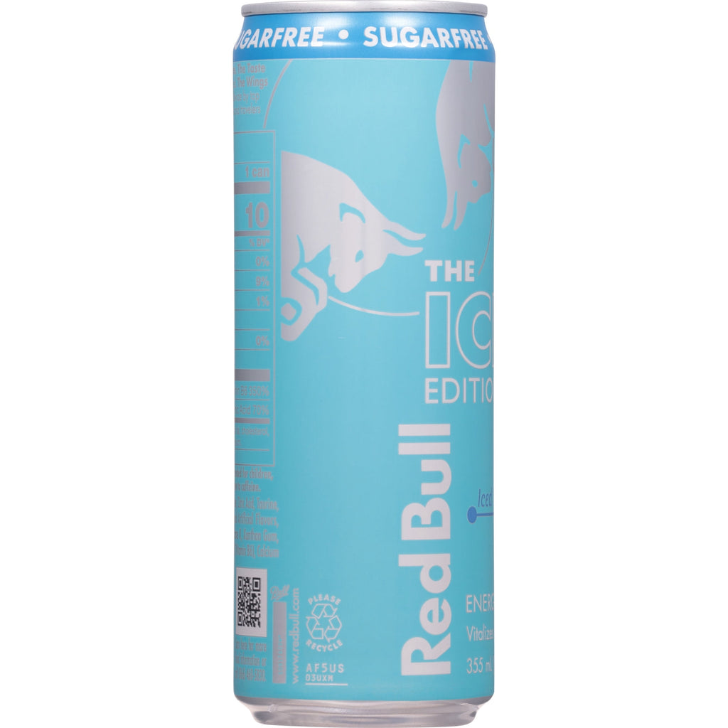 Red Bull Iced Edition Sugarfree Energy Drink 12 fl oz Single Can