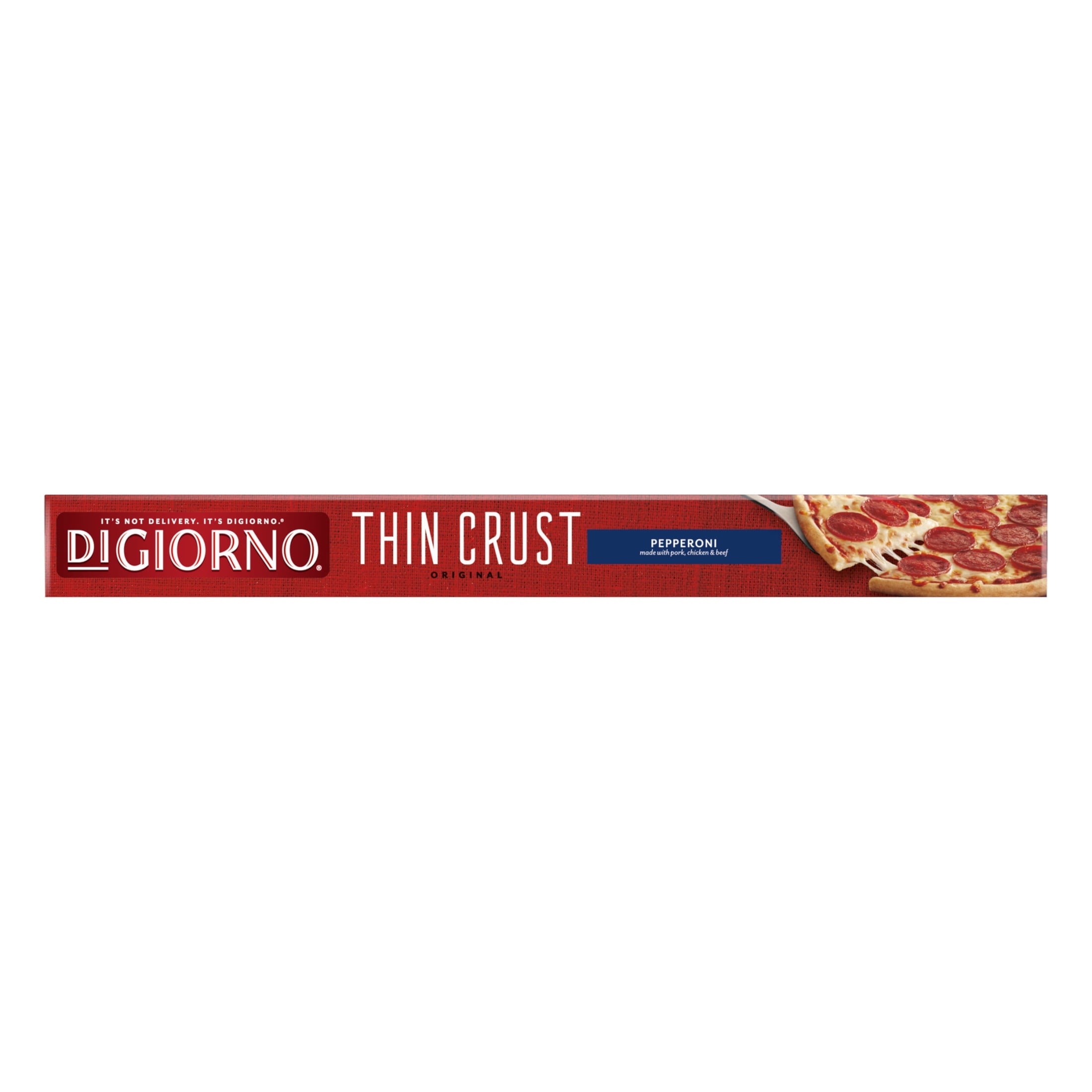 DiGiorno Thin Crust Pepperoni Frozen Pizza 16.9 Oz