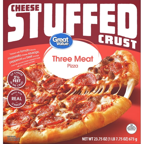 Jack's Sausage & Pepperoni Thin Crust Frozen Pizza 15 Oz