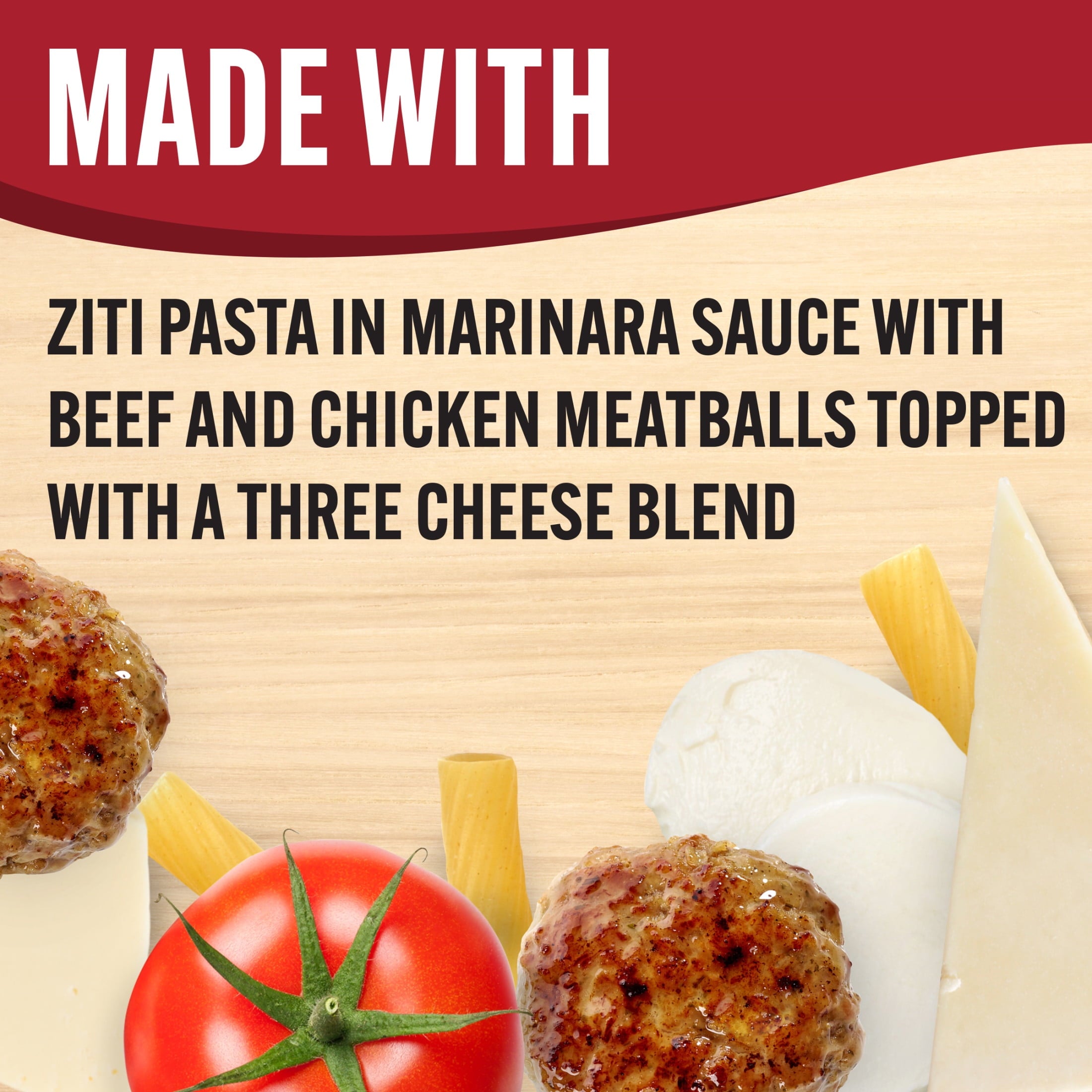 Smart Ones Three Cheese Ziti With Meatballs Frozen Meal 9 Oz