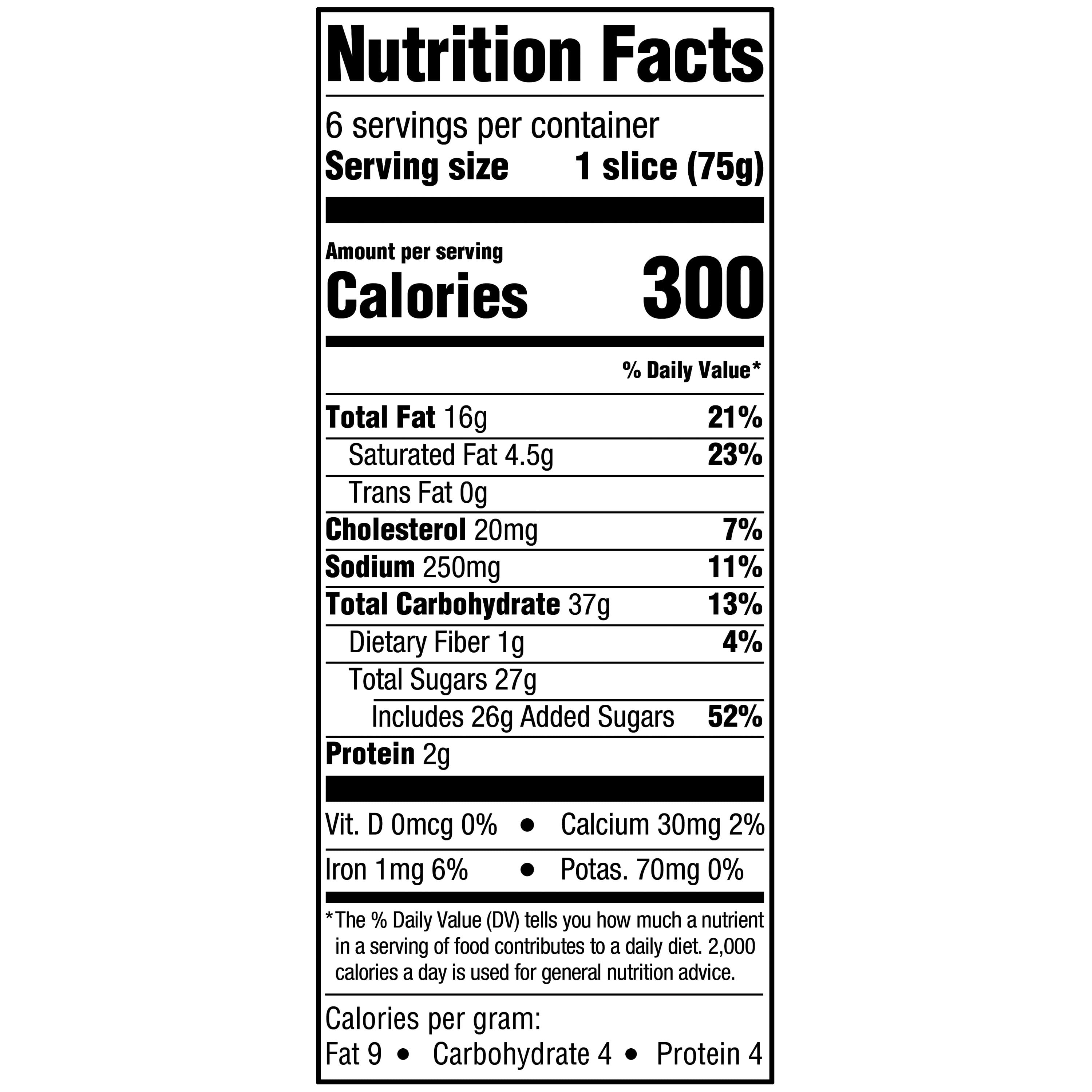 Carrot Cake 15.9 Oz 1 Count Freshness Guaranteed
