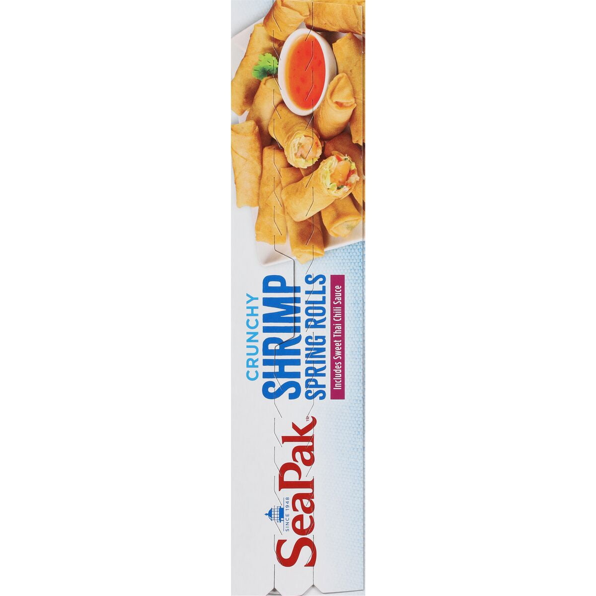 SeaPak Shrimp Spring Rolls Sweet Thai Chili Sauce Frozen 18 Oz 14 Count