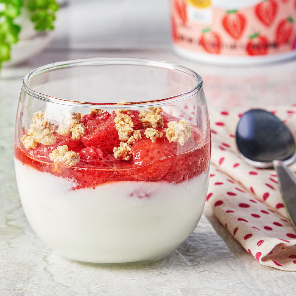 Great Value Sliced Strawberries With Sugar Frozen 15.5 Oz