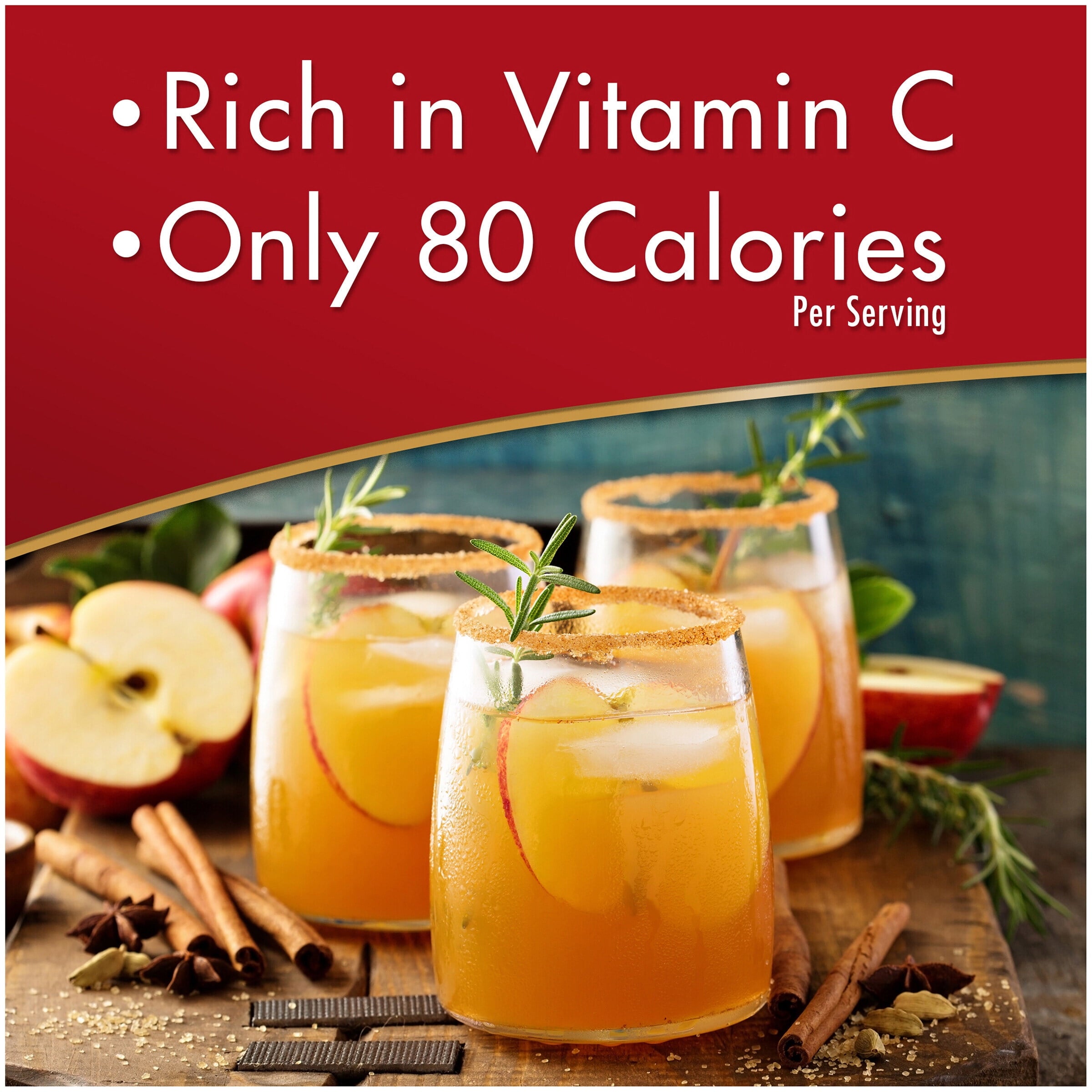 Alpine Spiced Cider Original Powdered Drink Mix Apple 10 Pouches