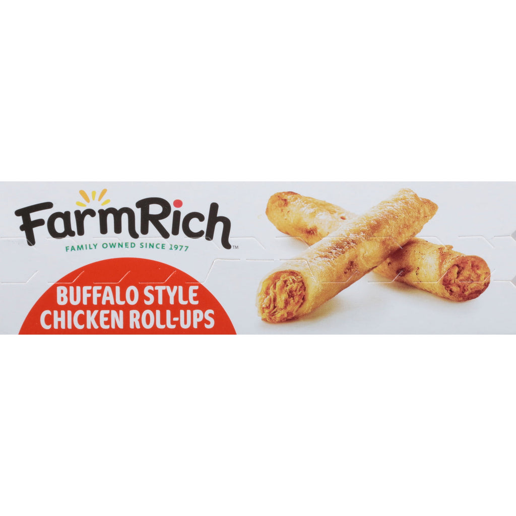 Farm Rich Buffalo Chicken Rollups Frozen 12 Oz 5 Count
