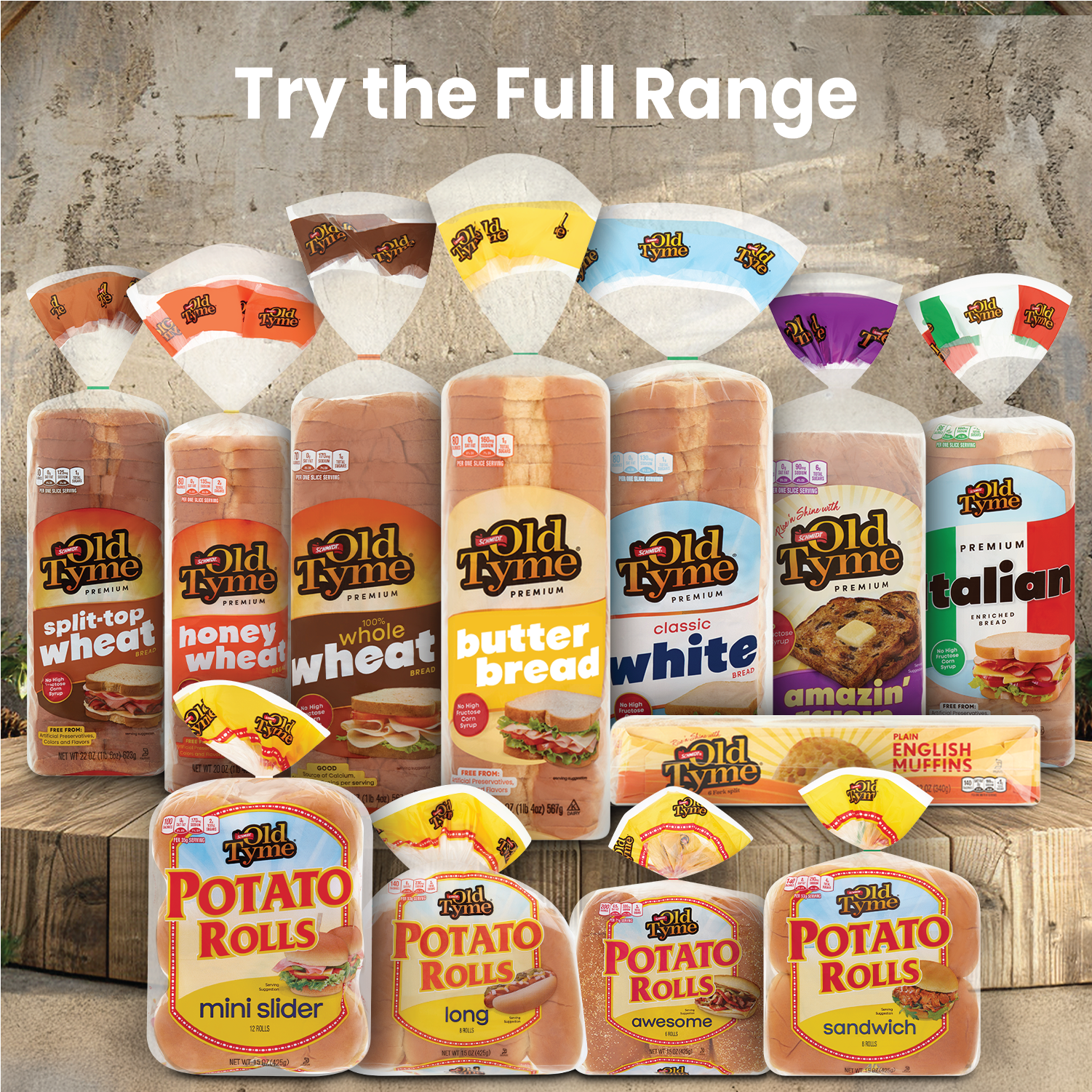 Old Tyme Premium Italian Enriched Bread Loaf 20 Oz