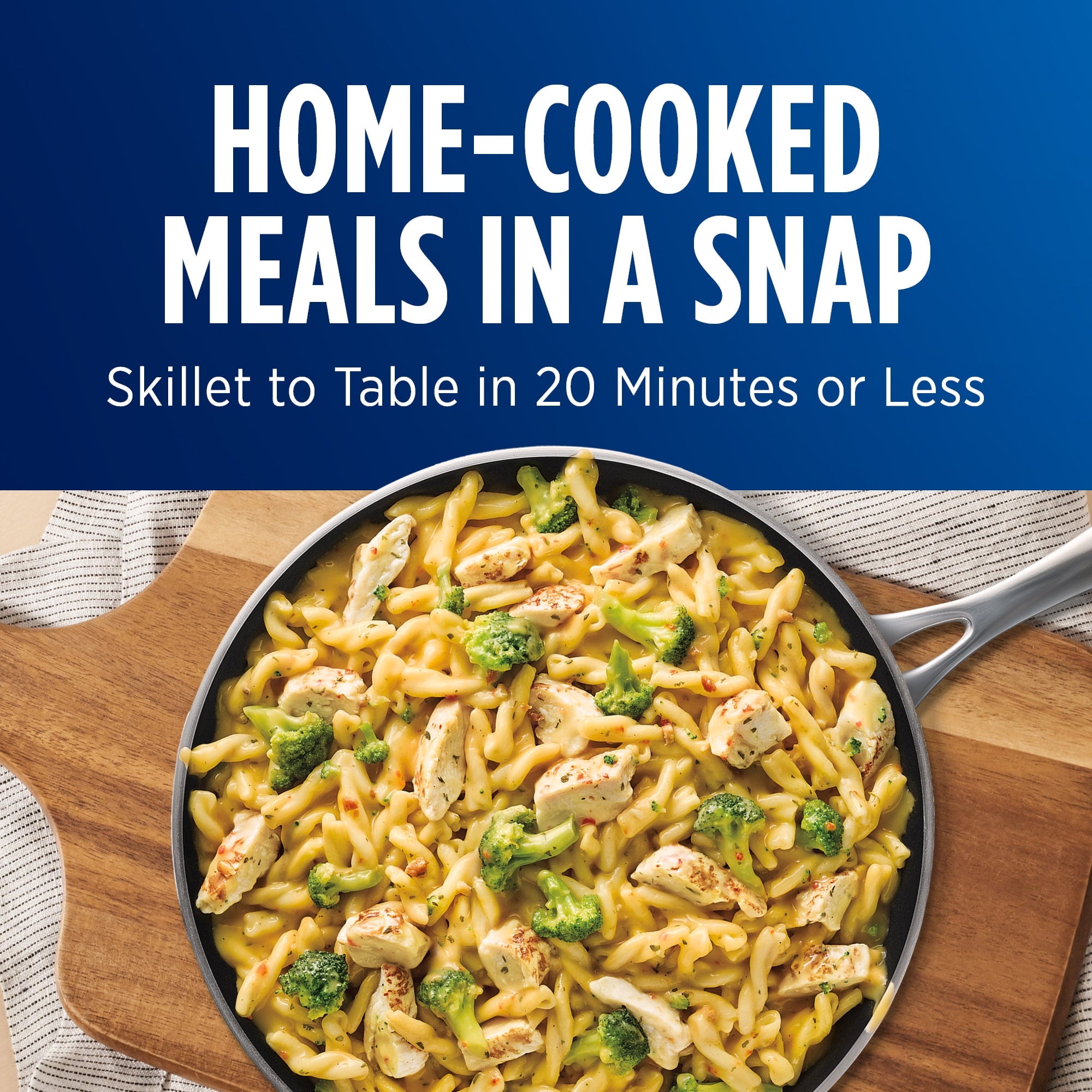 Birds Eye Voila! Chicken Bacon Ranch Mac & Cheese Frozen Skillet Meal 60 Oz