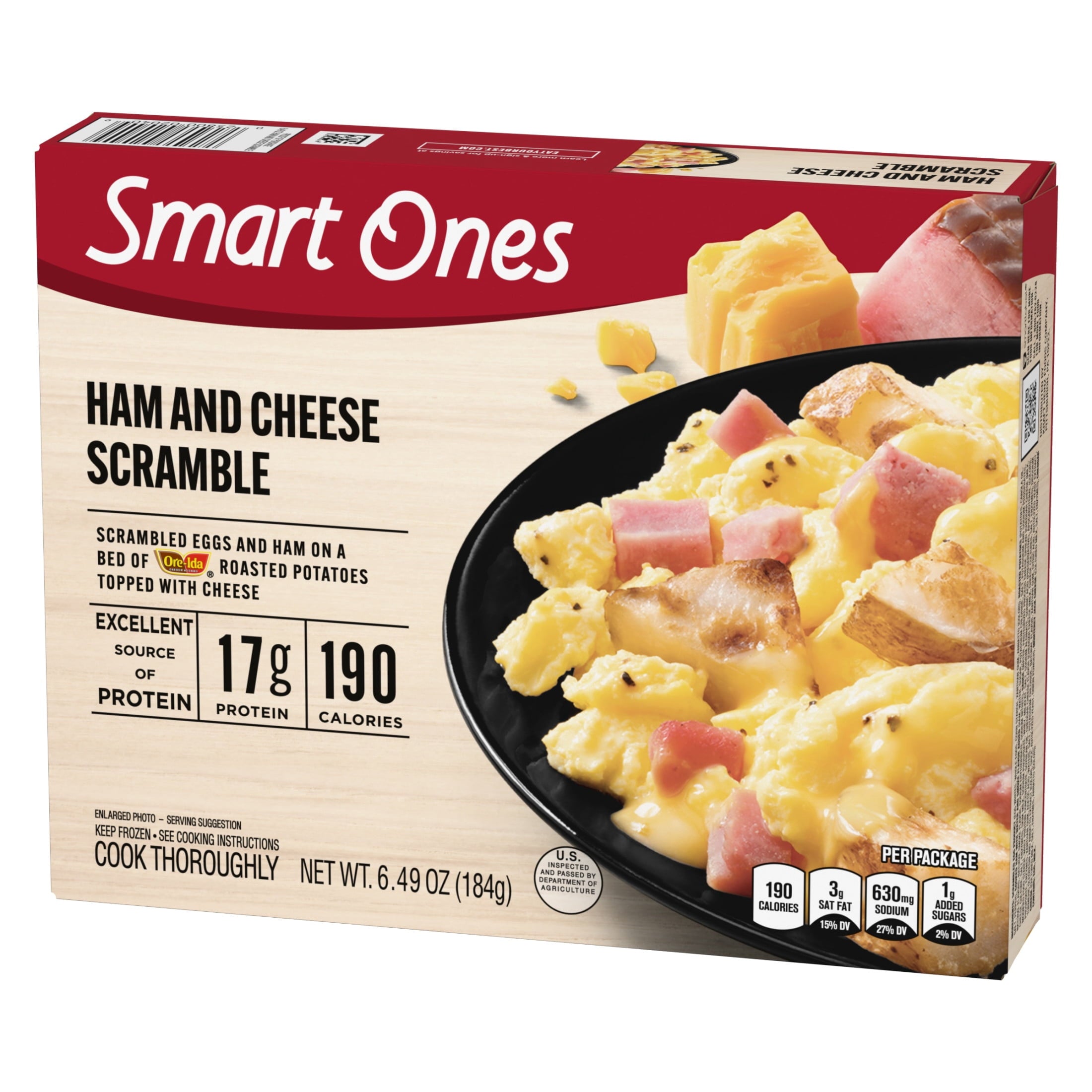 Smart Ones Ham & Cheese Scramble Frozen Meal 6.49 Oz