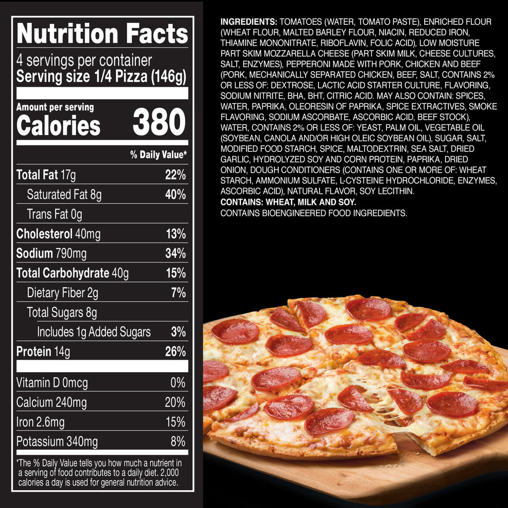 Red Baron Pepperoni Classic Crust Frozen Pizza 20.61 Oz