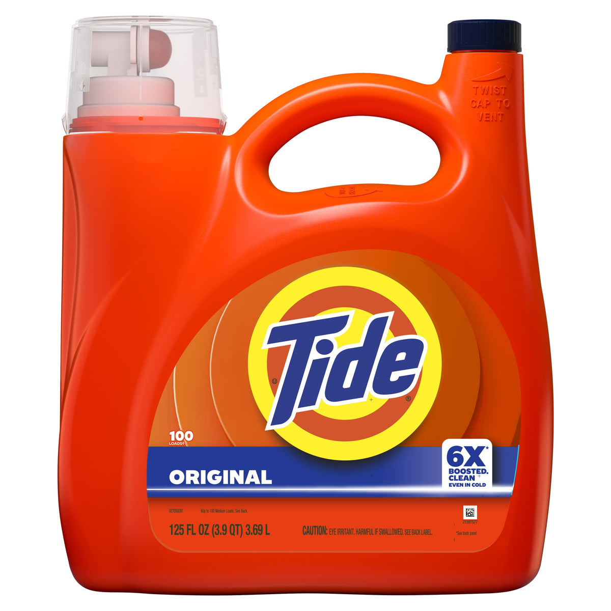 Tide Original Liquid Laundry Detergent 125 fl oz 100 Loads