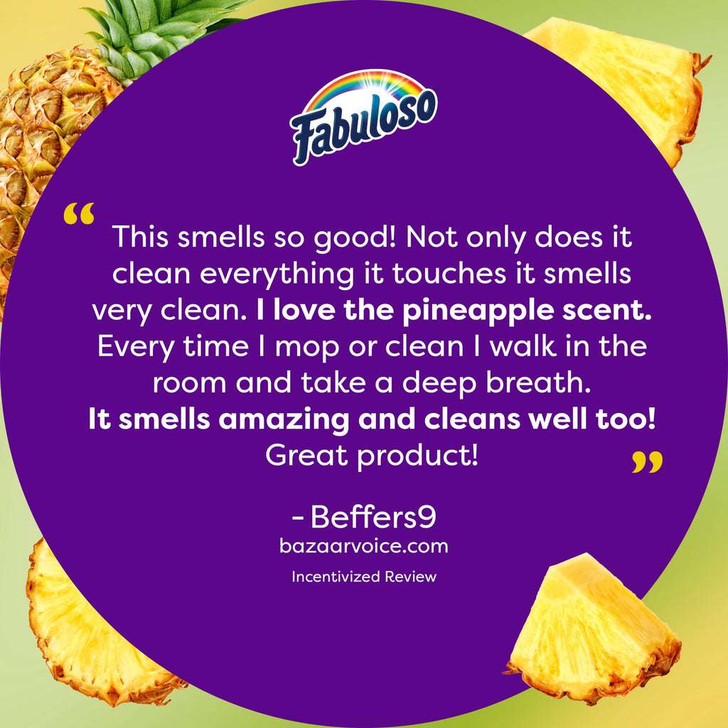 Fabuloso 2X Multi-Purpose Cleaner Pineapple Scent 56 fl oz