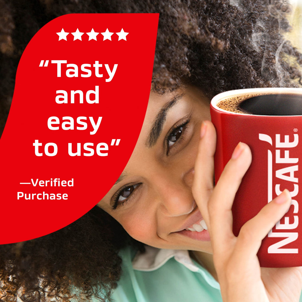 NESCAFÉ CLÁSICO Naturally Caffeinated Dark Roast Instant Coffee 0.07 oz 7 Count