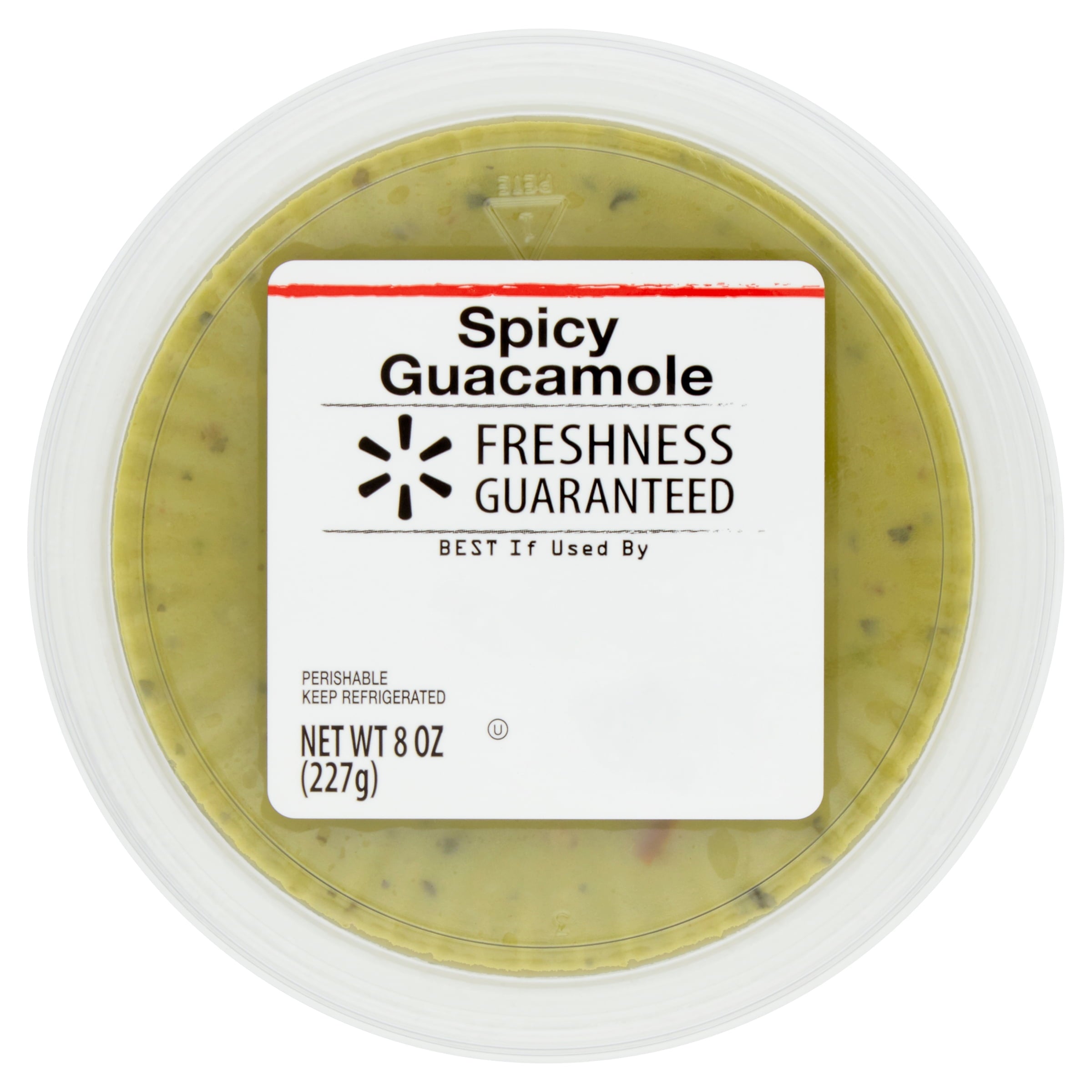 Freshness Guaranteed Spicy Guacamole 8 Oz Tub