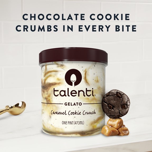 Talenti Gelato Caramel Cookie Crunch Frozen Dessert 16 Fl Oz