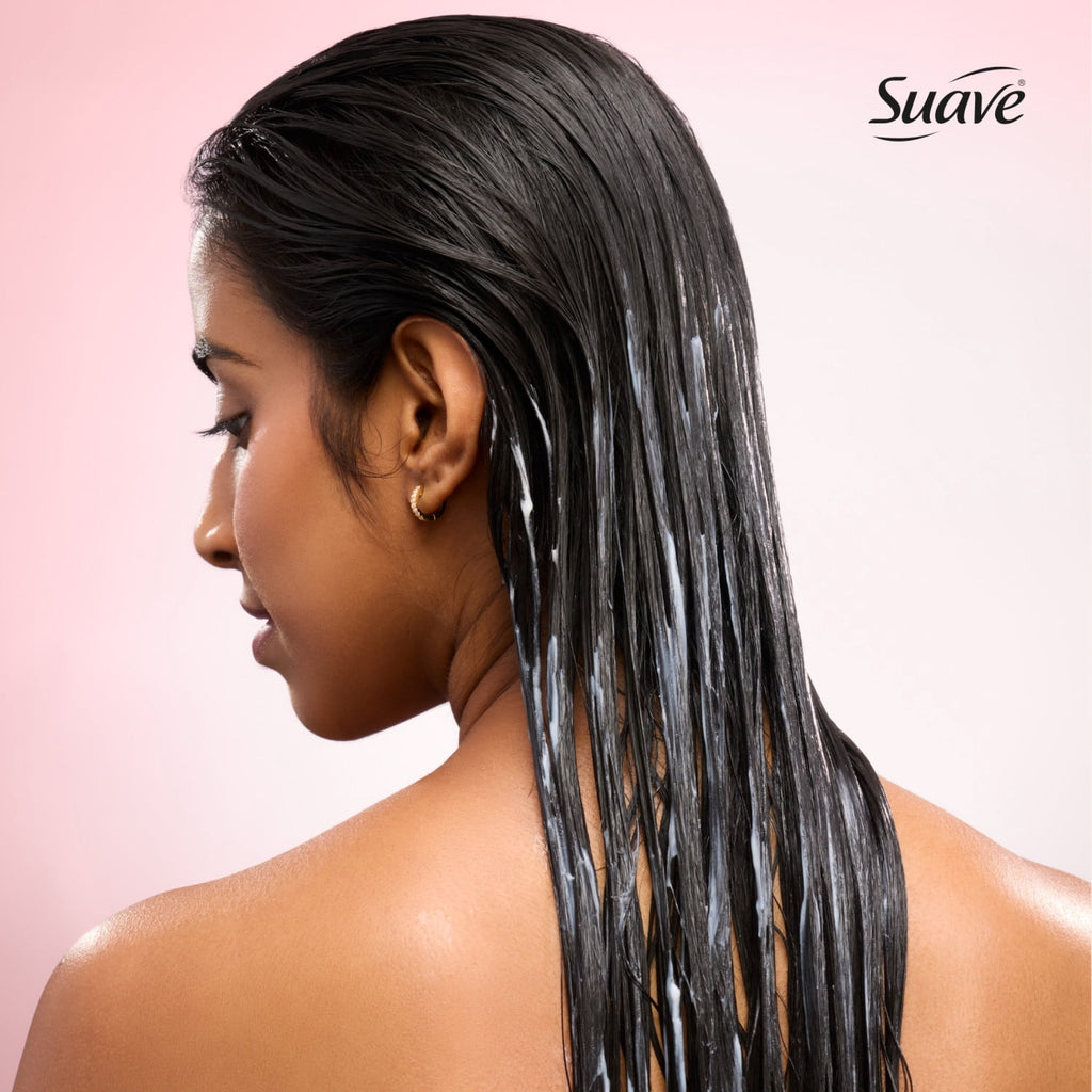 Suave Hydra Gloss Sulfate Free Conditioner with Glycolic Acid & Camellia Oil 18 fl oz