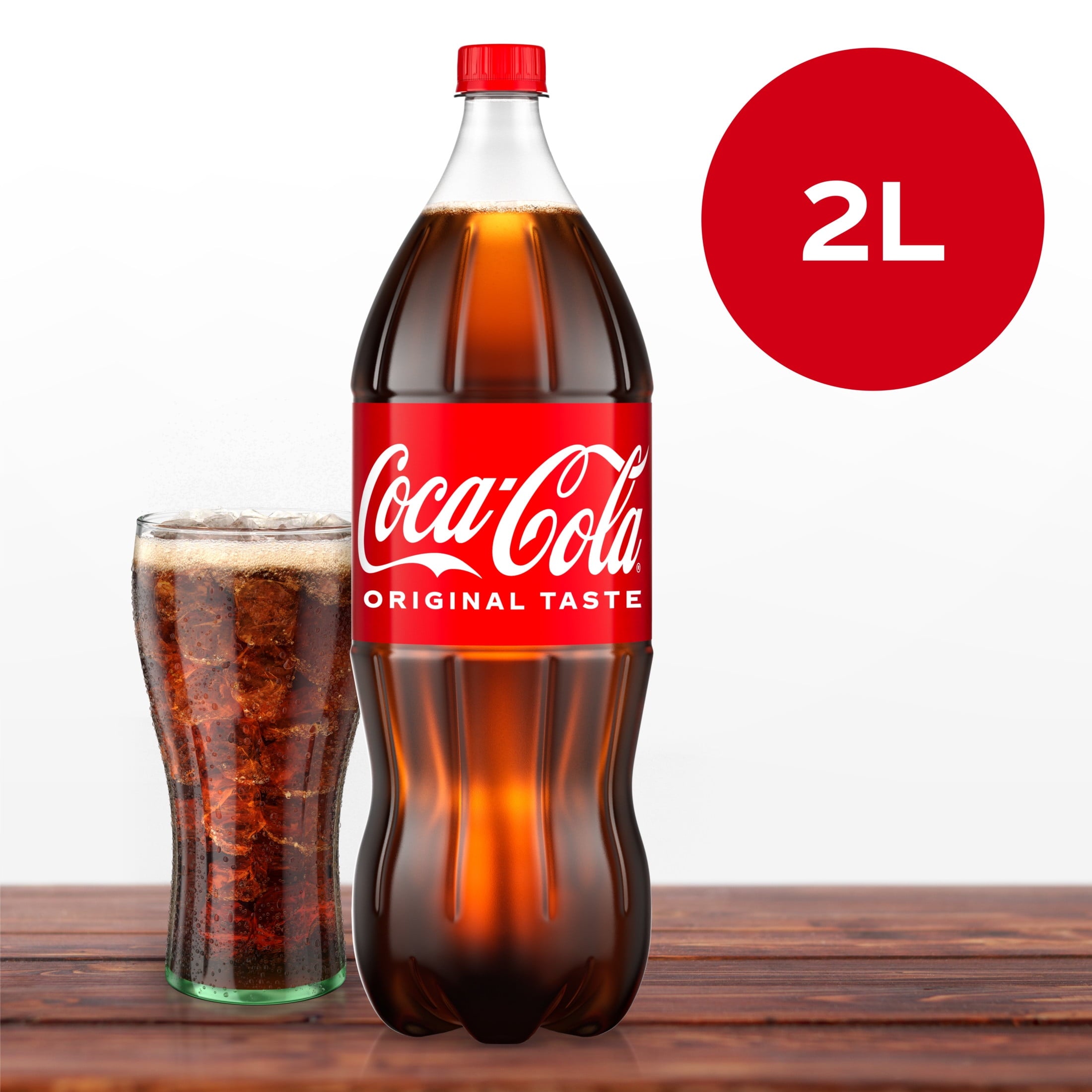 Soda Pop Bottle 2 Liters Coca-Cola
