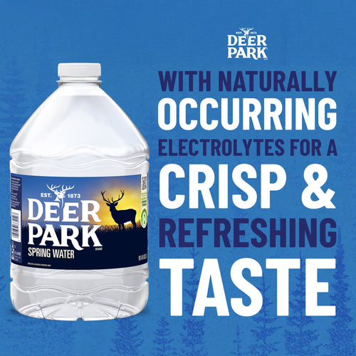 Deer Park Spring Water 3 Liter Single Plastic Jug