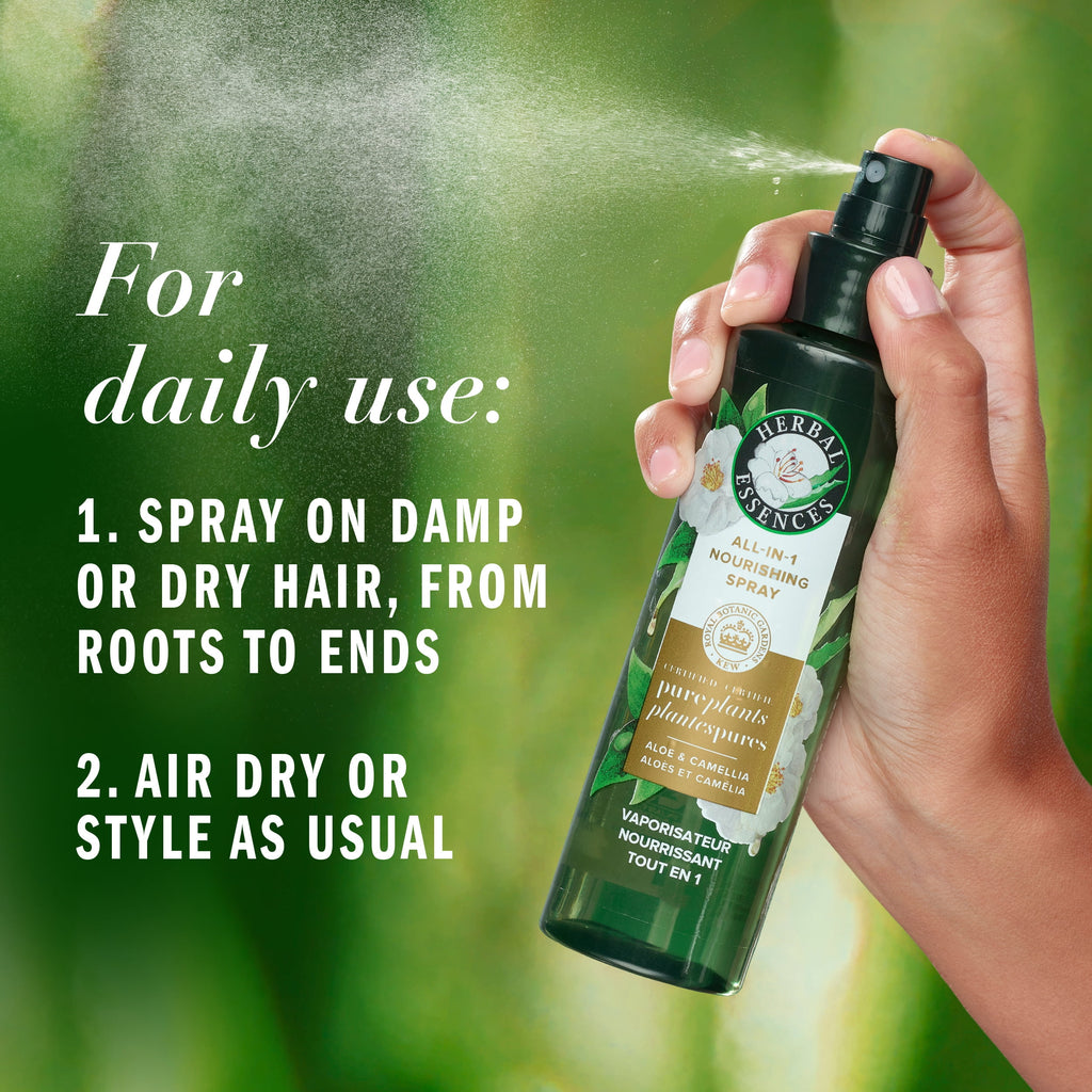 Herbal Essences All-in-1 Nourishing Spray with Aloe & Camellia Flower Oil 6 fl oz