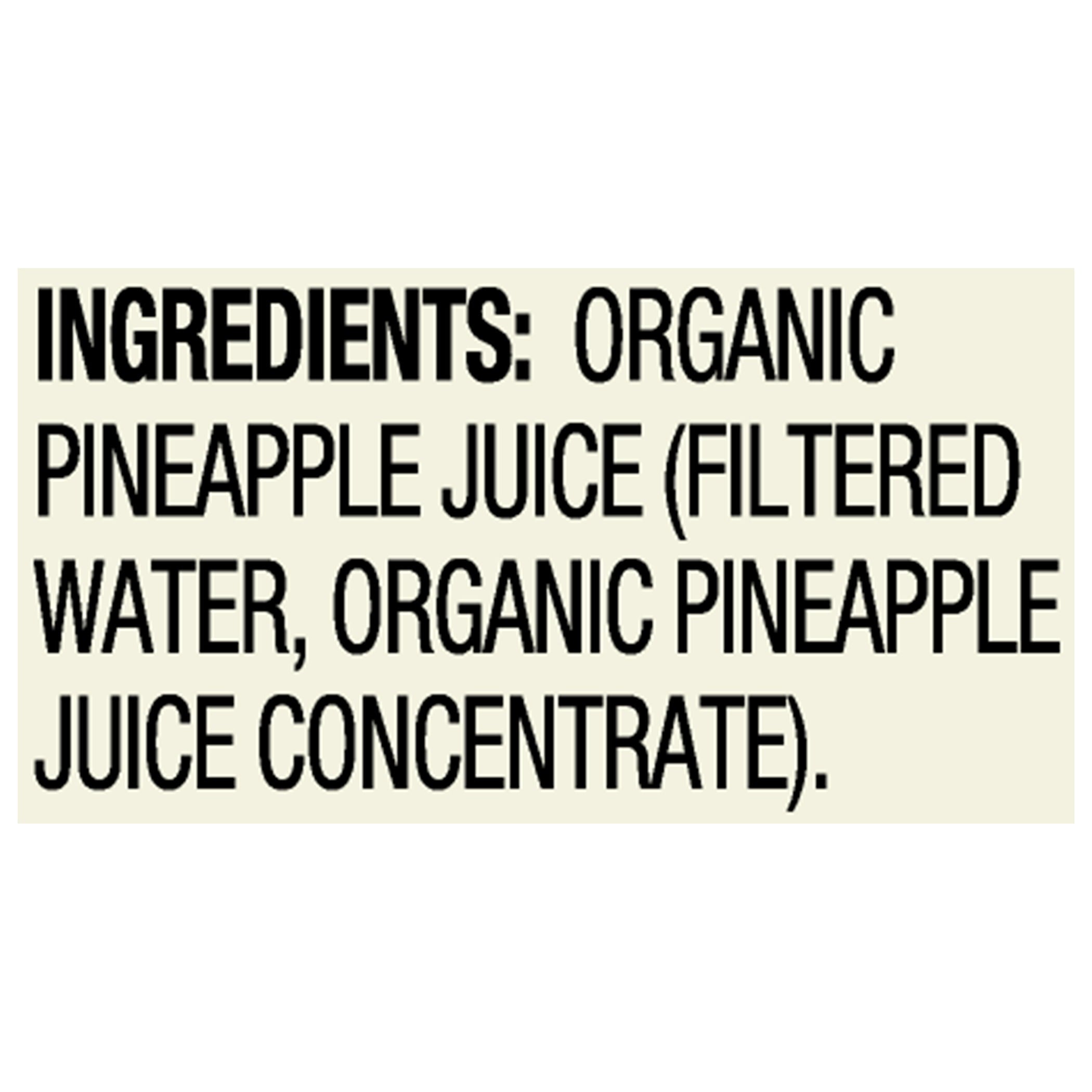 R.W. Knudsen Family Organic Pineapple Juice 32 fl oz Bottle