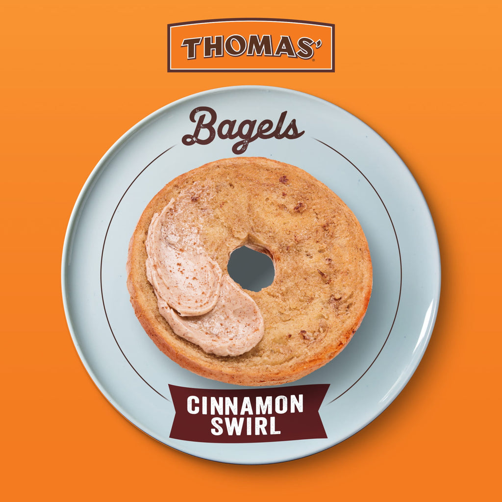 Cinnamon Swirl Bagels 18 Oz 6 Count Thomas'