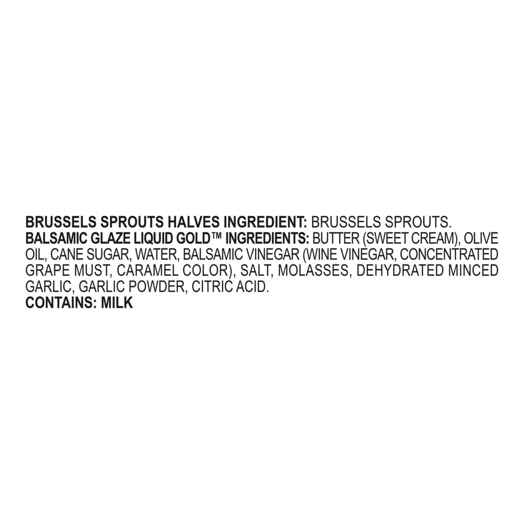 Kinder's Balsamic Glaze Brussels Sprouts Frozen Vegetable 13.5 Oz